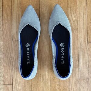 Rothy's Women's Diamond Twill Pointed Toe Flats